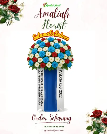 Standing Flowers Lamper Tengah